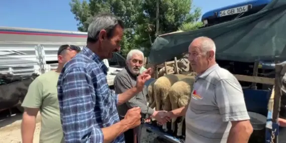 Bayrama sayılı günler kala kurban pazarlarında hareketlilik