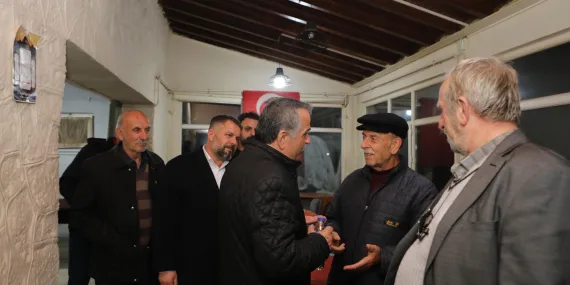 Başkan Karakullukçu Ahmediye’de vatandaşlarla buluştu.