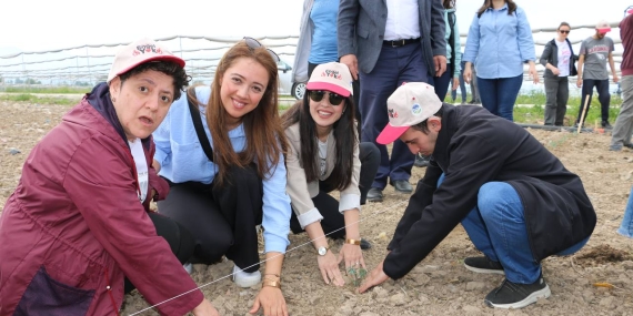 SGM’nin özel öğrencileri fideleri toprakla buluşturdu