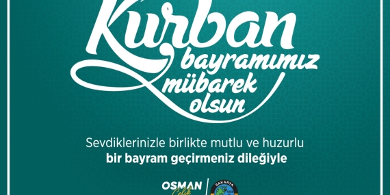 Başkan Çelik’ten Kurban Bayramı Mesajı