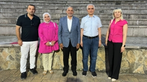 15 Temmuz Milli İrade Derneği Başkanı İnci, dernek yöneticileriyle Bayraktepe'de buluştu
