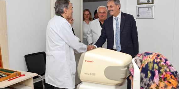 Başkan Alemdar Büyükşehir Tıp Merkezi’ni ziyaret etti:  “Önceliğimiz vatandaşlarımıza en iyi hizmeti sunmaktır”