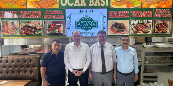 Geyve Belediye Başkanı Selçuk Yıldız’dan Hakkı Usta’nın Adana Sofrası’na ziyaret