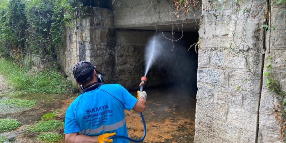 Büyükşehir’in müdahale timi her köşe başında haşereyle mücadelede