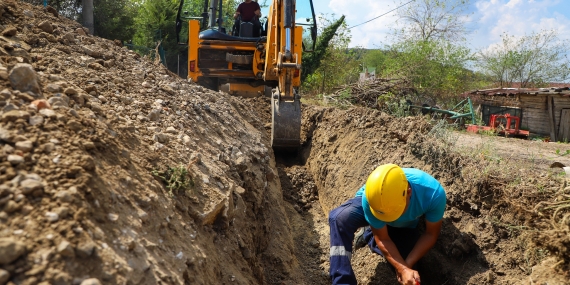 Kaynarca’da altyapı çalışmaları aralıksız devam ediyor: 2 bin metrelik yeni hat