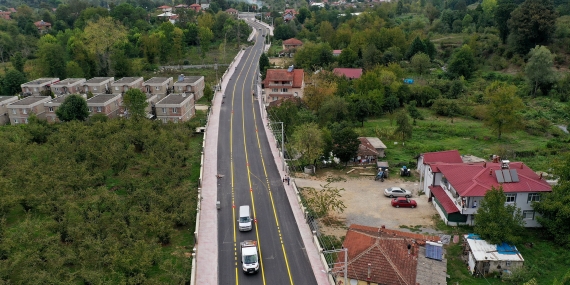 Büyükşehir Mesudiye’yi tablo gibi işledi: Karapürçek’in ulaşım hattında yepyeni bir sayfa