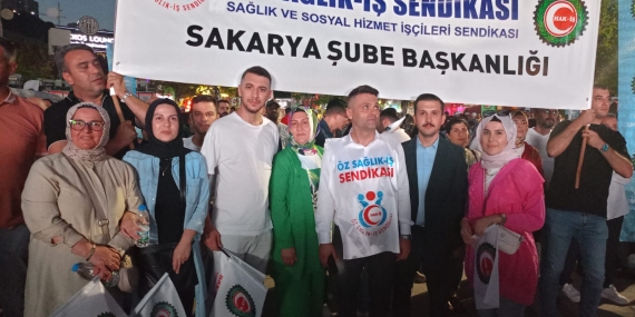 Hak-İş Sendikası’ndan Kocaeli’de coşkulu miting; “İşçi hakları için bir aradayız!”