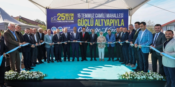 25 milyon liralık altyapı yatırımı hayırlı olsun: Daha yaşanabilir ve güzel bir Sakarya için…