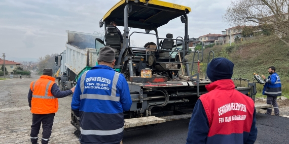 Serdivan Belediyesi’nden Yol Yenileme Atağı