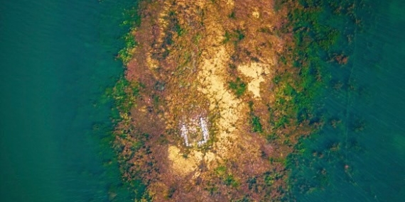 Sapanca Gölü’nde su çekildi: Tarihi yapı ortaya çıktı