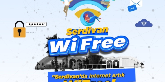 Serdivan’da İnternet Artık Wİ-FREE