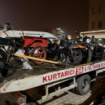 KARASU'DA 20 MOTOSİKLET TRAFİKTEN MEN EDİLDİ