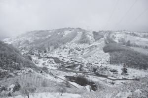 Kartpostal tadında bir gün: Beyaz rüya Sakarya’ya çok yakıştı