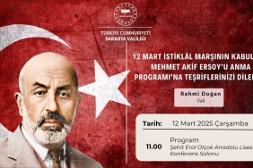 12 Mart İstiklal Marşının Kabulü ve Mehmet Akif Ersoy'u Anma Programı